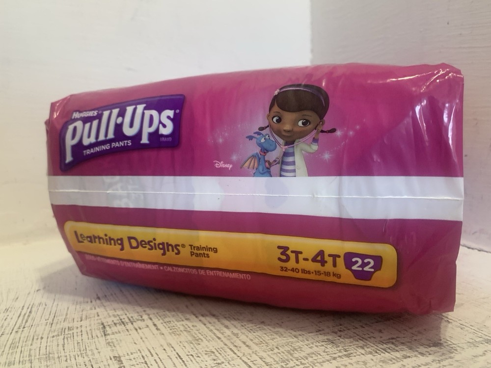 3-4T Vintage Huggies Pull-ups Doc McStuffins