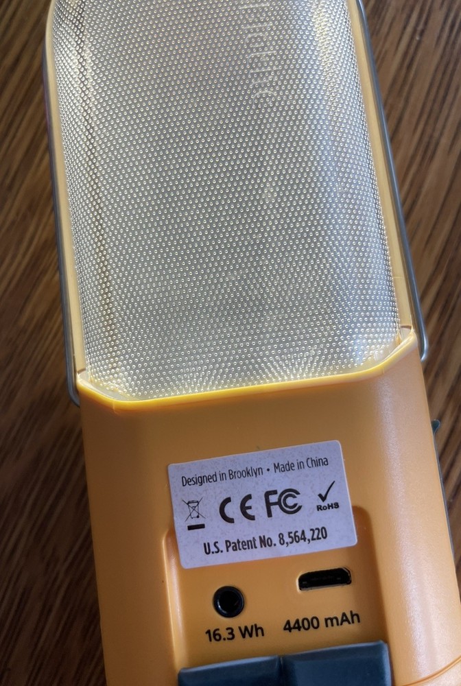 Biolite Rechargeable Light Flashlight Torch Camping Hiking Backpacking Off-grid