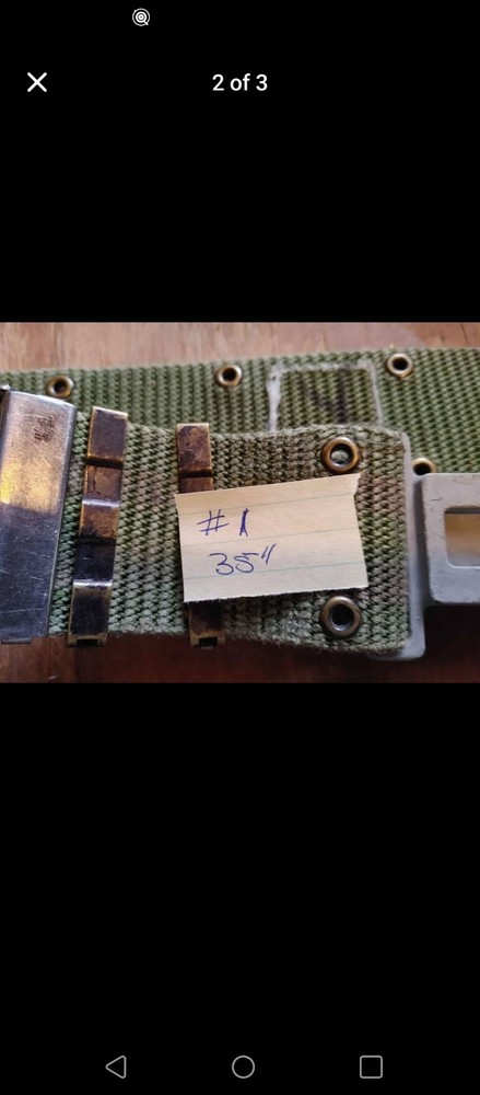 Military Adjustable Belt #1