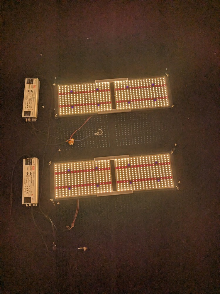 Light Panel Samsung LM301H HLG-240H-48B. Brightness Control