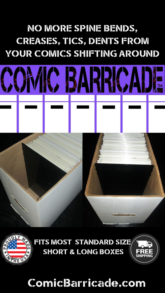 Comic Barricade 10 Pack Stabilize & Protect Comic Books New!