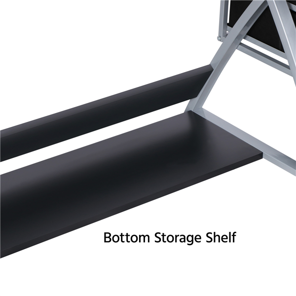 Adjustable Steel Drafting Table Three Storage Drawers Shelf and Stool