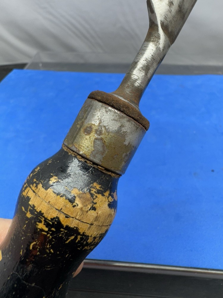 Vintage Hildick ? Gouge Chisel Mortise Woodworking Tool