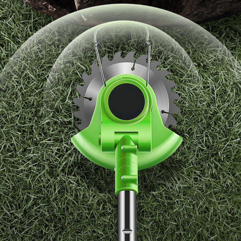 Cordless String Trimmer Brushless Electric Grass Cutter with Telescopic Handle
