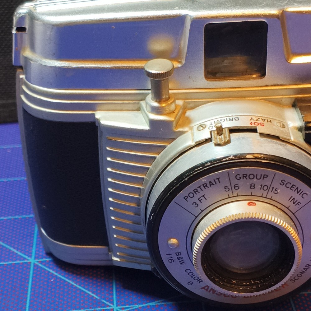 Vintage Camera 1950s/1960s Ansco Lancer Camera Untested