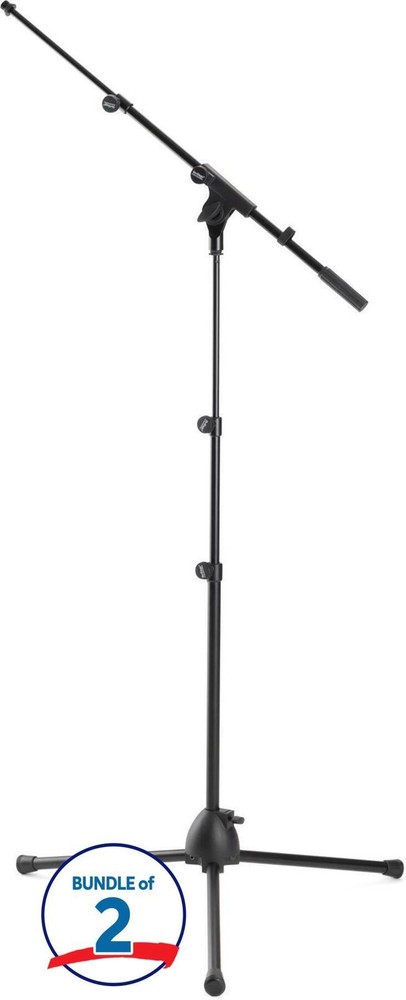 On-Stage MS500 Travel Microphone Stand (2 Pack)