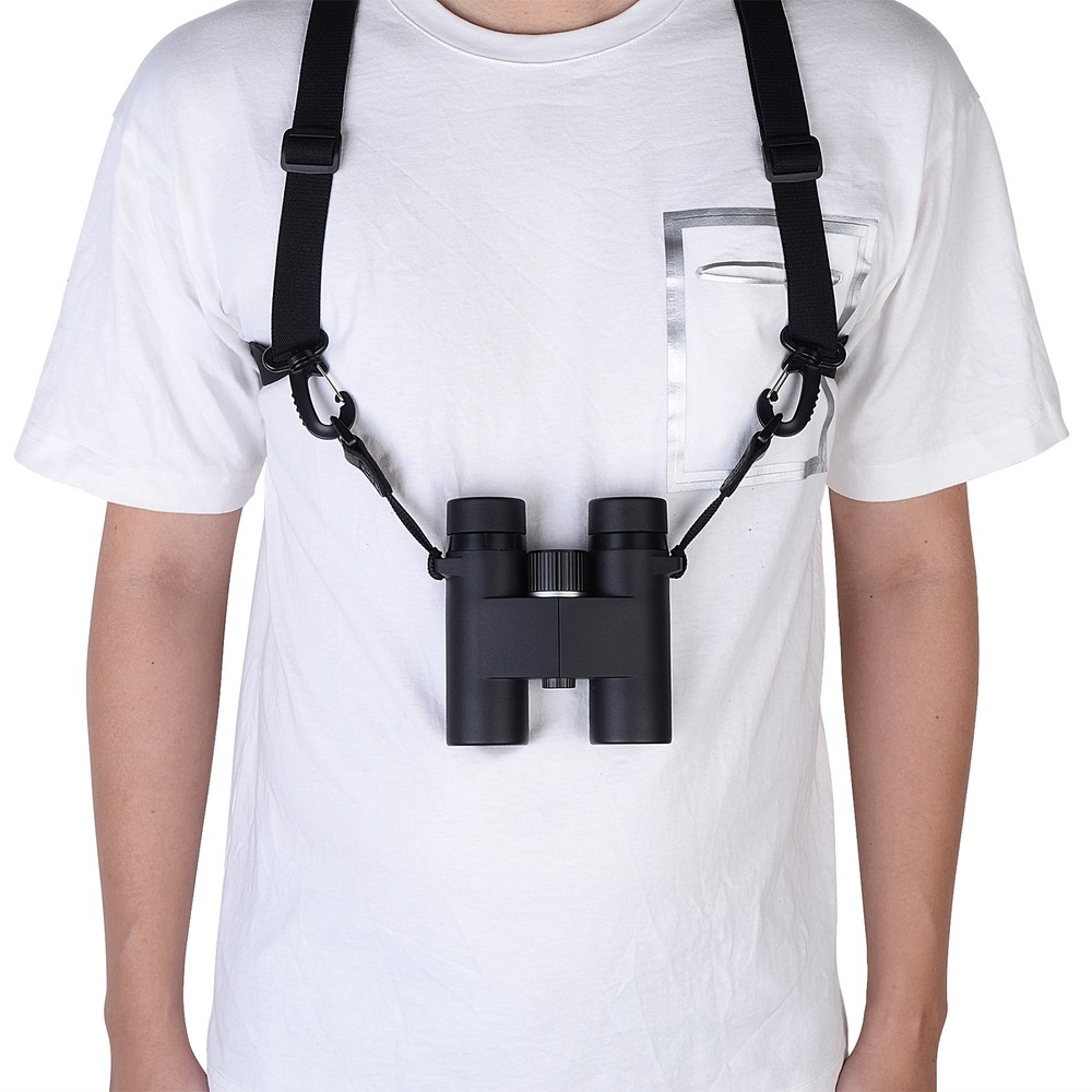 Optics Binocular Harness Strap Adjustable Stretchy with 2 Loop Connectors