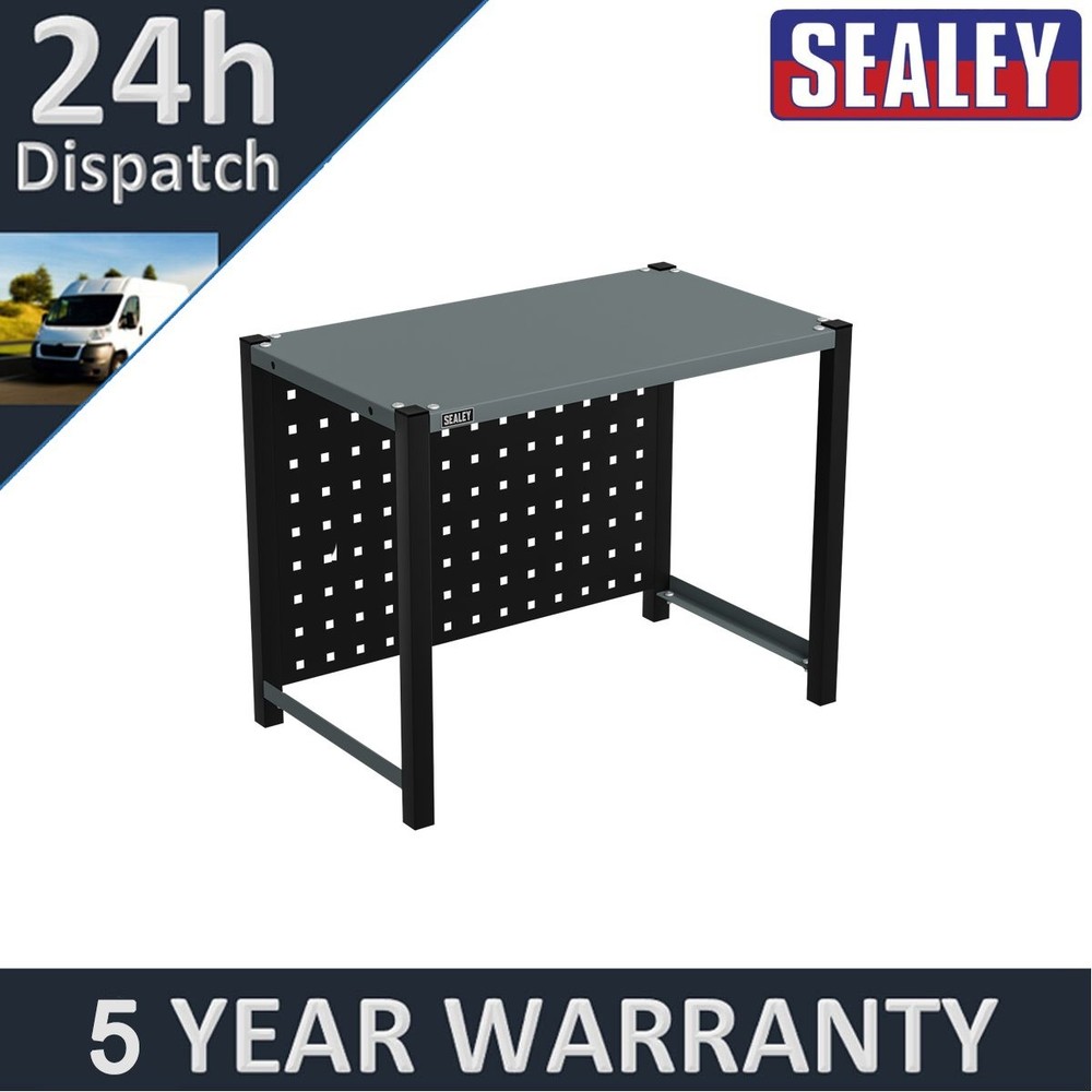 Sealey Modular Storage Top 1 Shelf & Pegboard Unit 580mm APMRT3