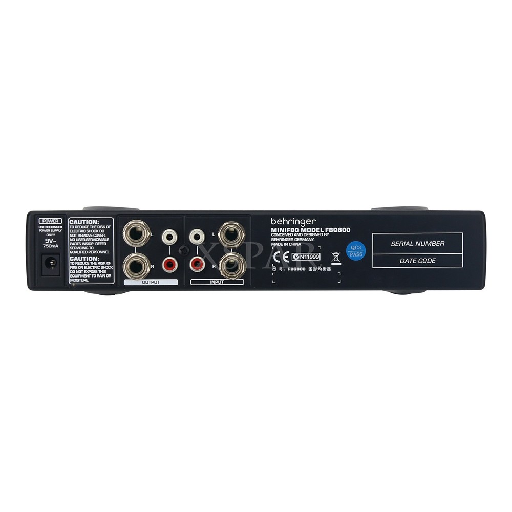 FBQ800 Ultra-compact 9Band Graphic Equalizer Suppressor Anti-howling Processor