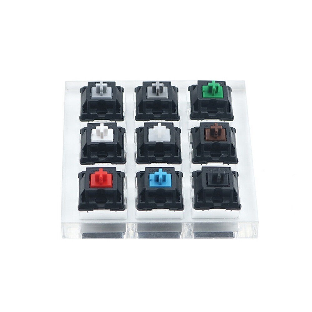 9-Key Switch Tester Sampler Keycap MX Switch for Cherry Mechanical Keyboard