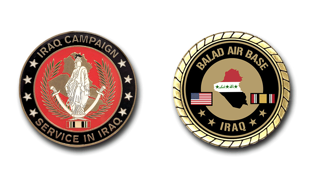 Balad Air Base Iraq Service Challenge Coin