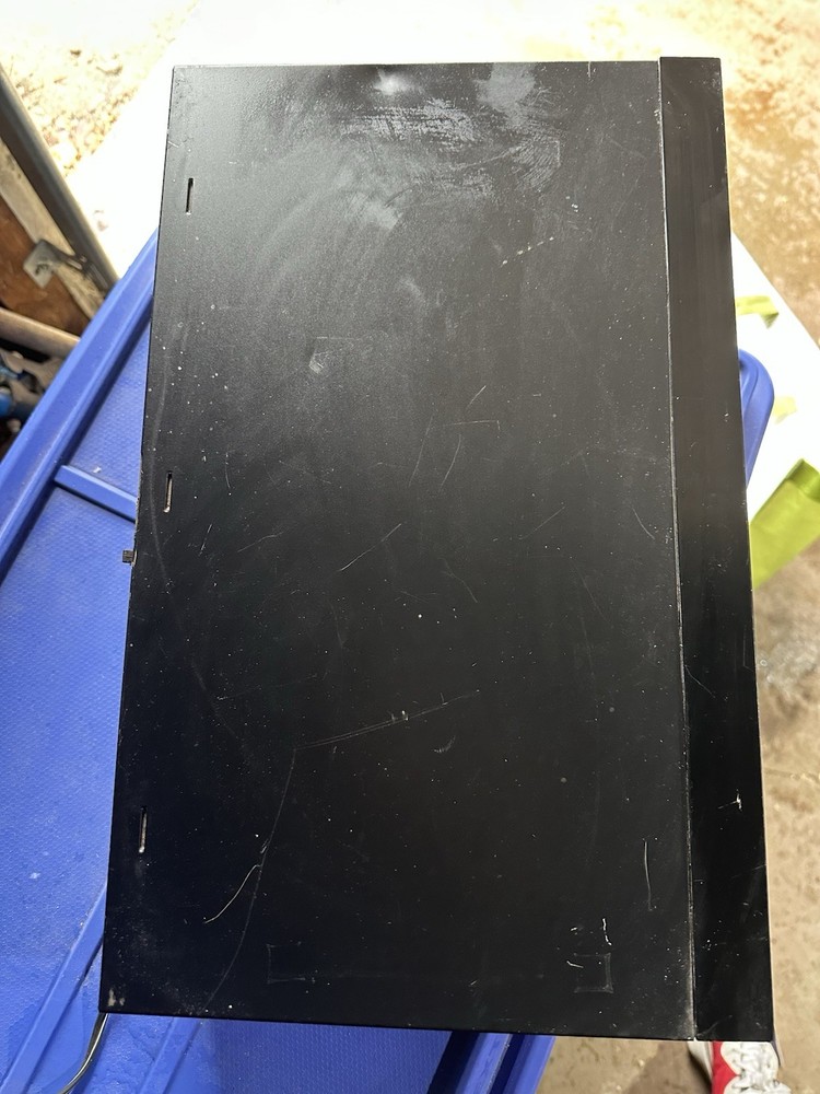 Sony TC-W345 Stereo Dual Double Cassette Deck Powers On (Untested)