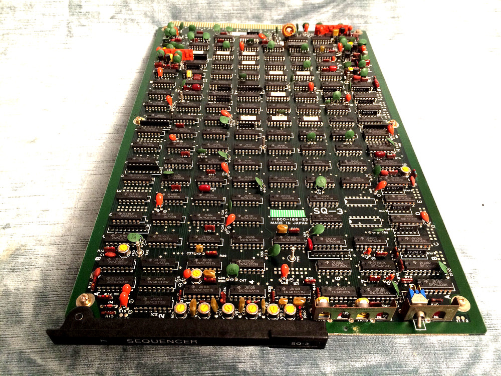 SONY BVT-2000 TIME BASE CORRECTOR CIRCUIT BOARD #7 SEQUENCER (SQ-1) #7 SEQUENCER