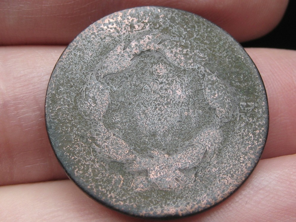 1830 Matron Head Large Cent Penny- About Good Details