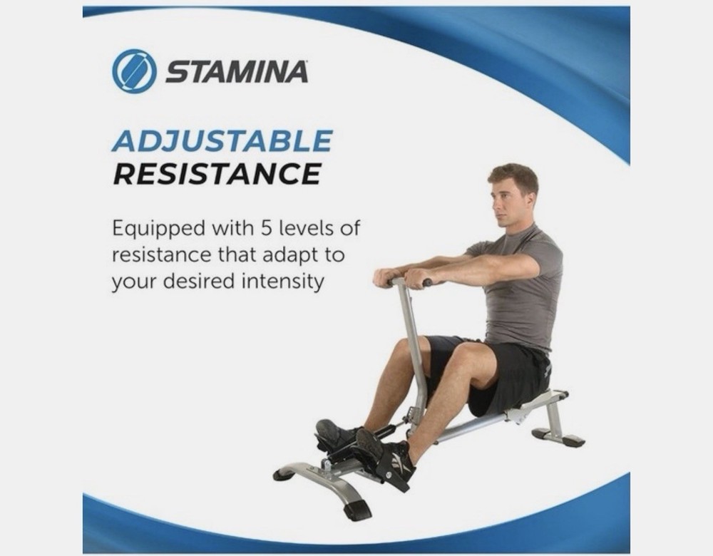Stamina Inmotion Rower 35-0123B Exercise Machine Home Gym