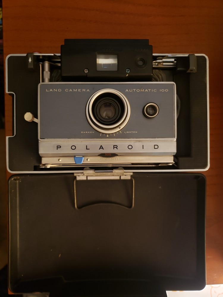 Polaroid Land Camera Automatic 100 Used Vintage Untested