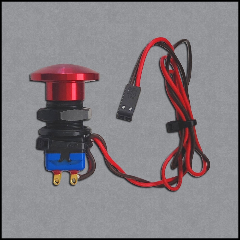 Magnetek Red Mushroom E-stop Switch MLTX/XLTX Transmitter Remote 178-01320-0010