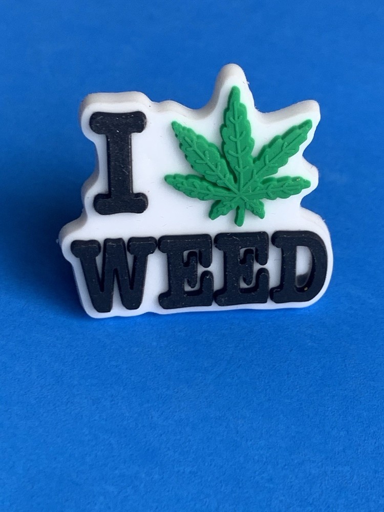 Marijuana Cannabis Shoe Charm
