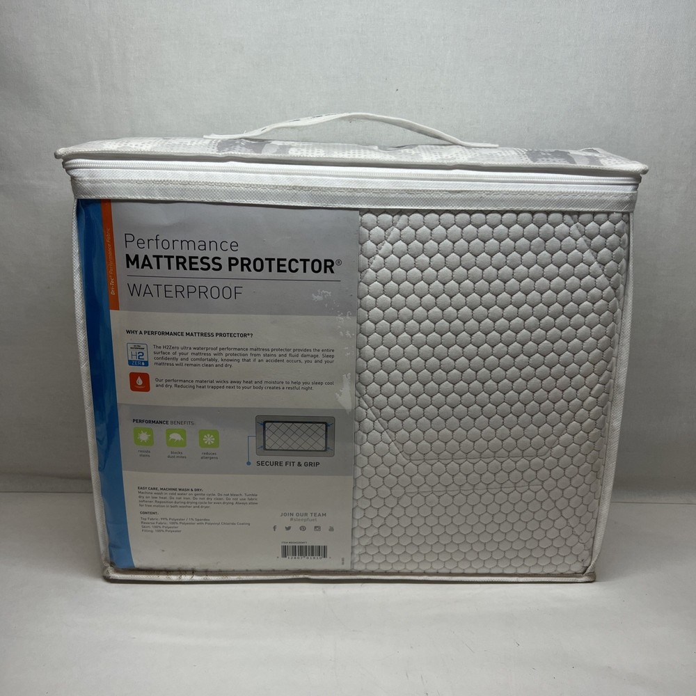 NEW Bedgear Performance Mattress Protector TWIN Moisture Wicking/Cool Touch