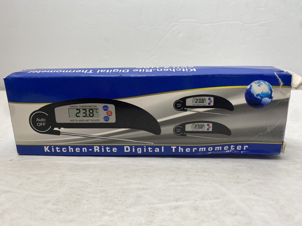Kitchen-Rite Digital Thermometer • Black