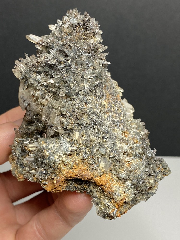 Unique Rare Lattice Quartz on Feldspar - Erongo Mountains, Namibia