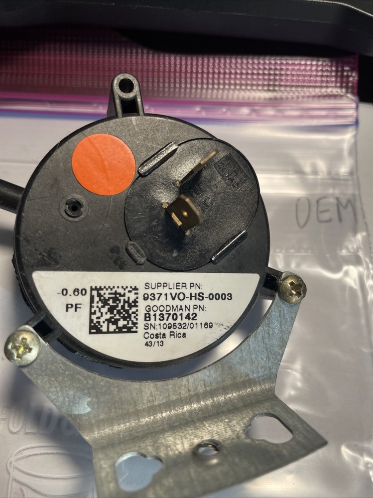 Furnace Pressure Switch OEM