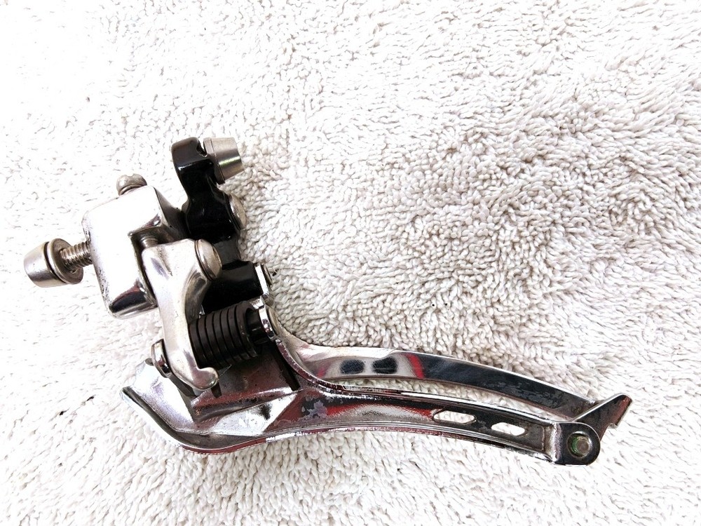FSA Double Front Derailleur | 10-Speed | Braze-On Bottom-Pull | Chrome