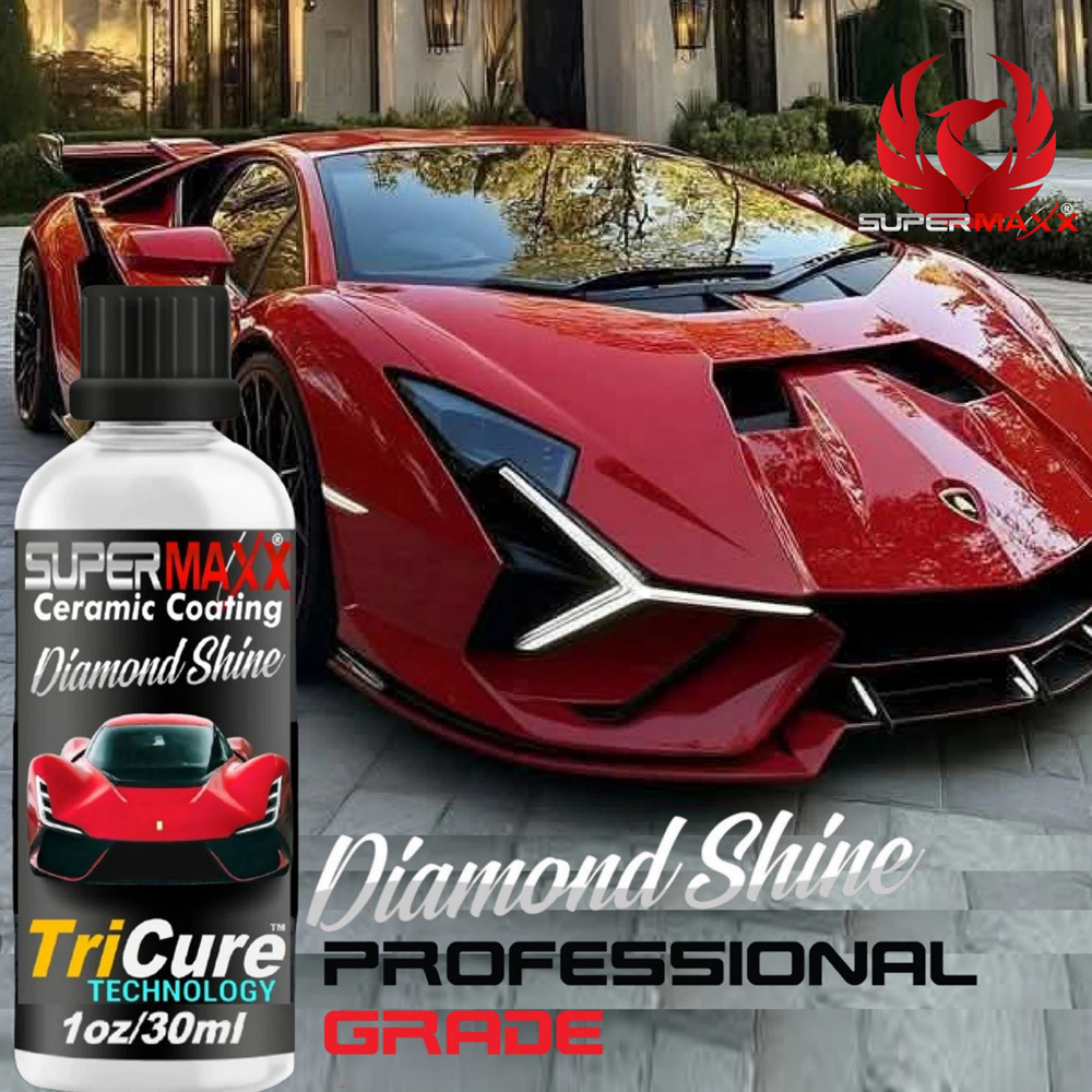 CERAMIC CAR COATING SCRATCH RESISTANT "DIAMOND SHINE PROTECTION SUPER HIGH GLOSS