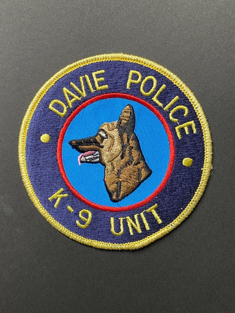 Davie Sheriff Police K9 Dog Patch