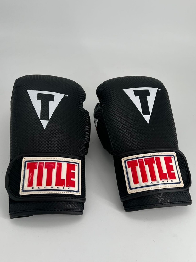 Boxing Classic Max Hook and Loop Boxing Gloves - Black M