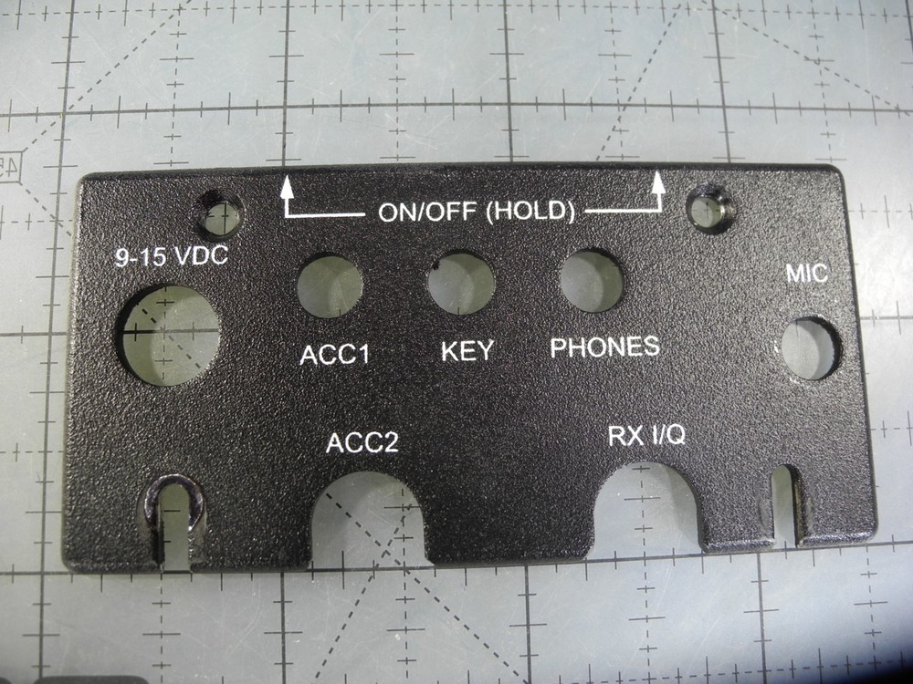 Original Elecraft KX3 Left Side Panel E100400SS