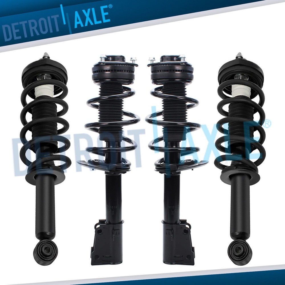 Front Rear Struts w/ Spring Assembly Replacement for 2011 - 2019 Dodge Journey