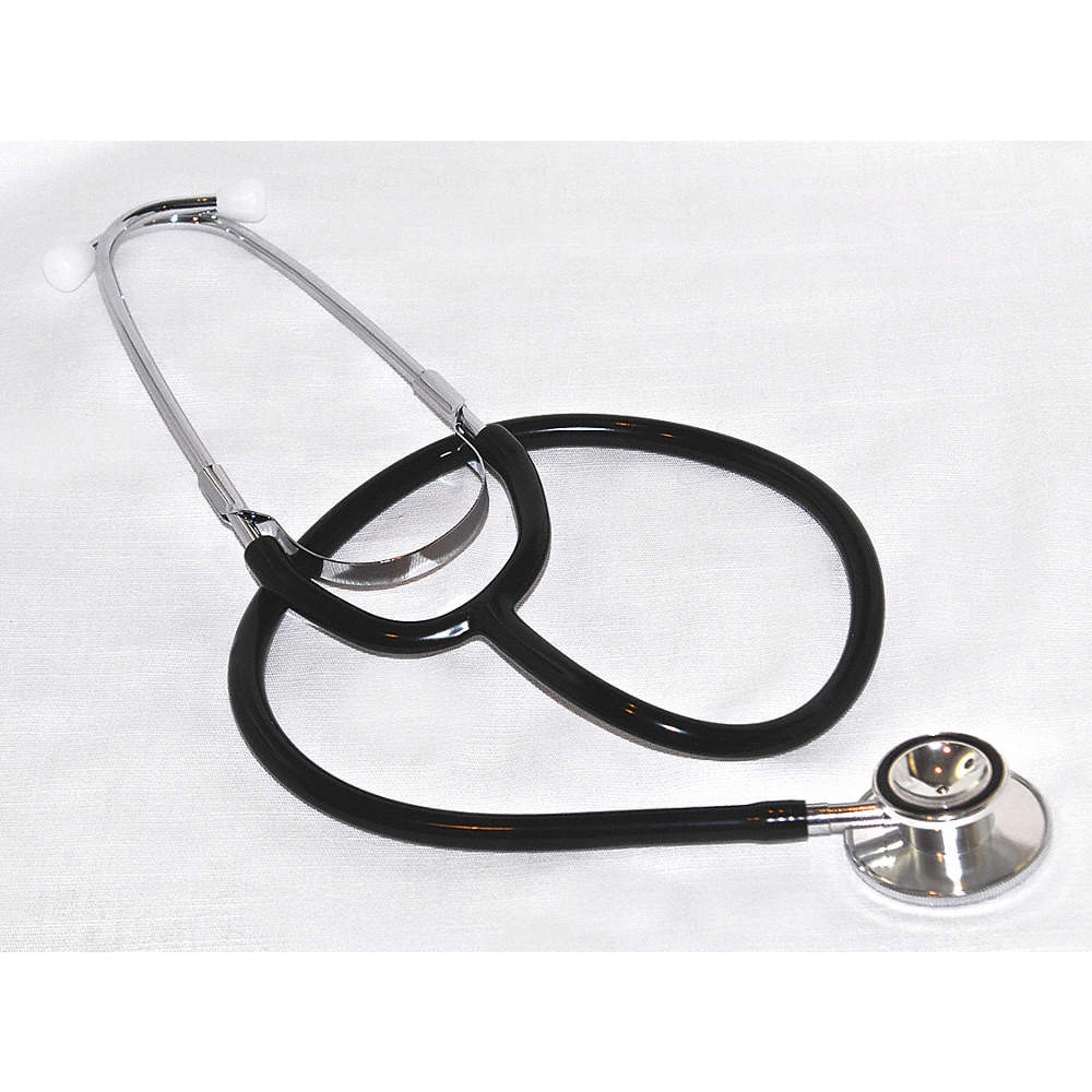 MEDSOURCE MS-70031 Stethoscope,Black,22" L 30LT63