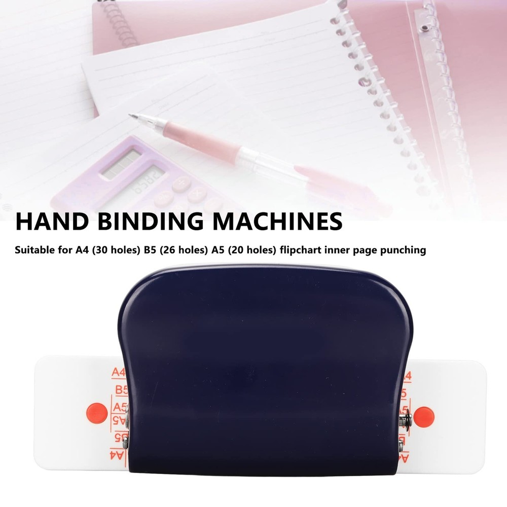 Binding Machines Mini Manual Multipurpose 6 Holes Cinch Book Binding Machine ...