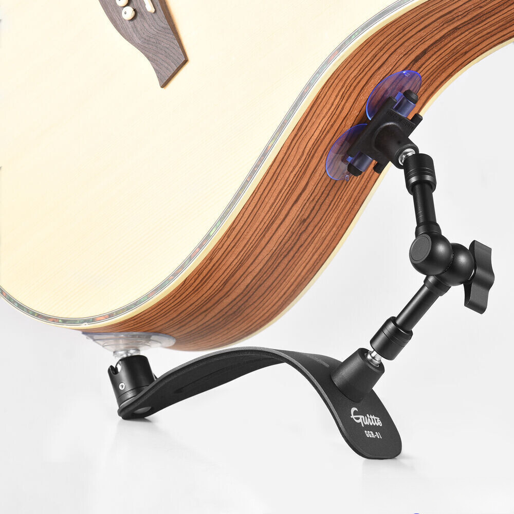 Guitar Support Rest - Professional Suction Cup Leg Bracket Mount