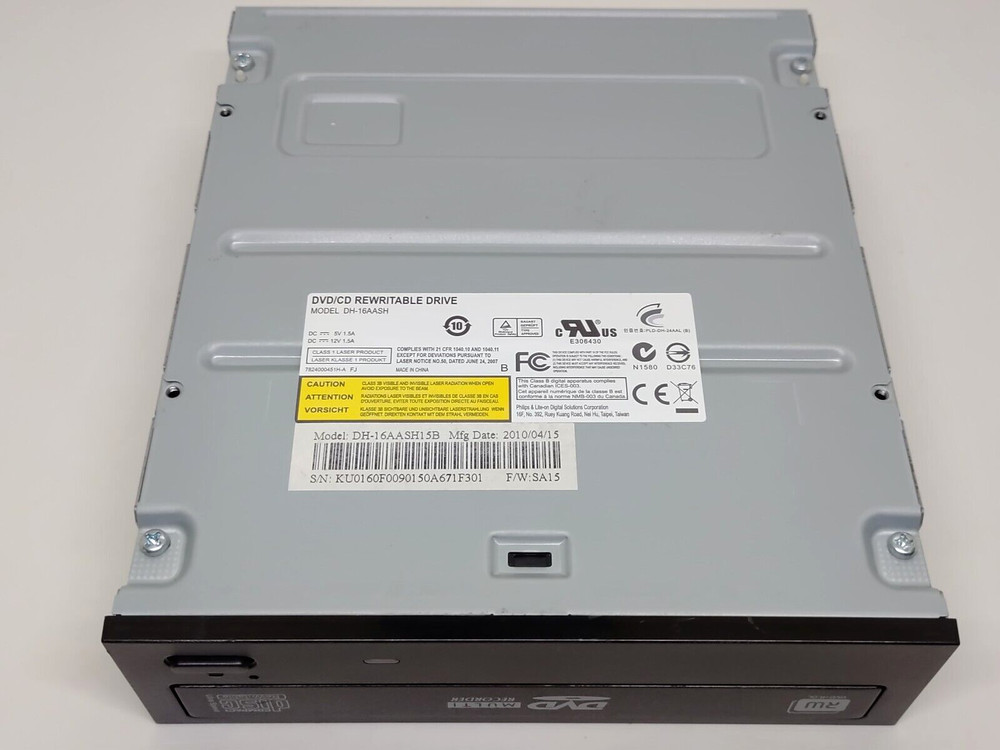 DVD/CD REWRITABLE DRIVER DH-16AASH 5V 12V F/W SA15