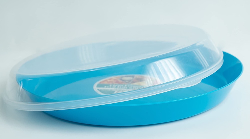 14inch Round Pizza Keeper Blue