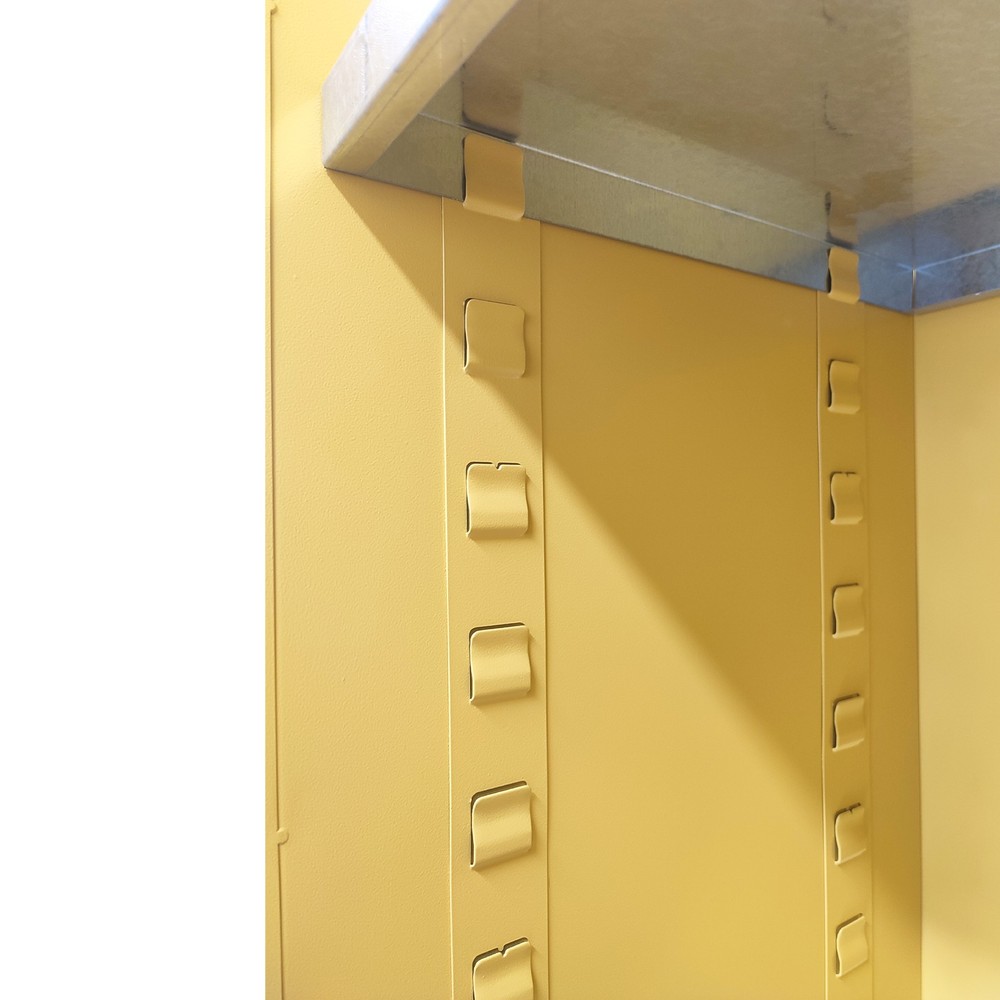 Fireproof Safety Explosion-Proof Box Mobile Battery Charging Cabinet w Socket
