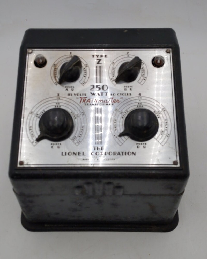 Lionel O Postwar Type Z 250 Watt Trainmaster Transformer