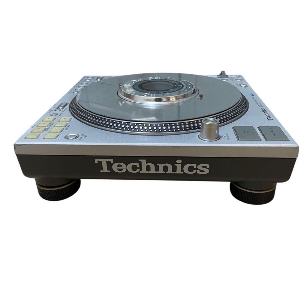 Technics SL-DZ1200 Silver Digital Direct Drive DJ Turntable System Working Used