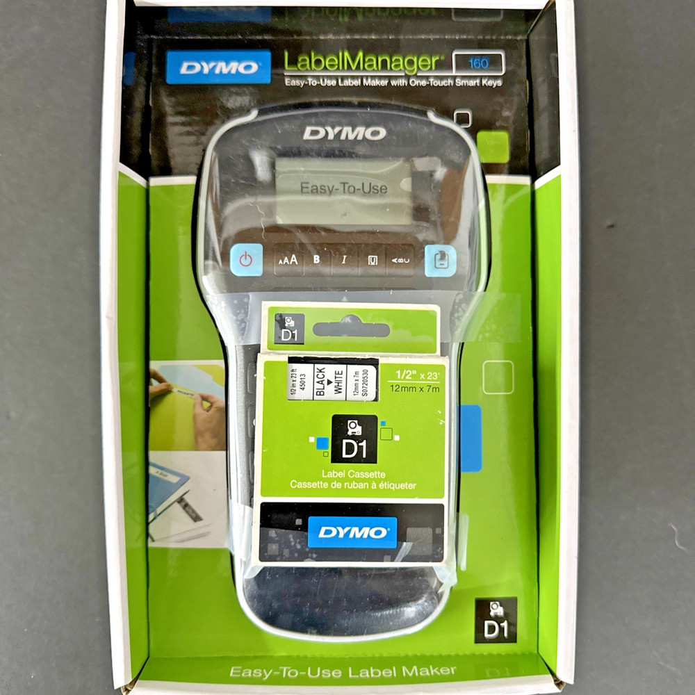 Dymo LabelManager 160 Label Maker - Black
