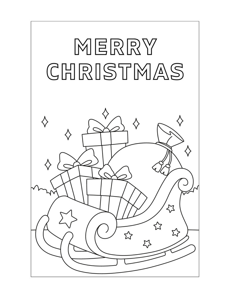 Christmas Activity Coloring Book eLearning INSTANT DIGITAL DOWNLOAD