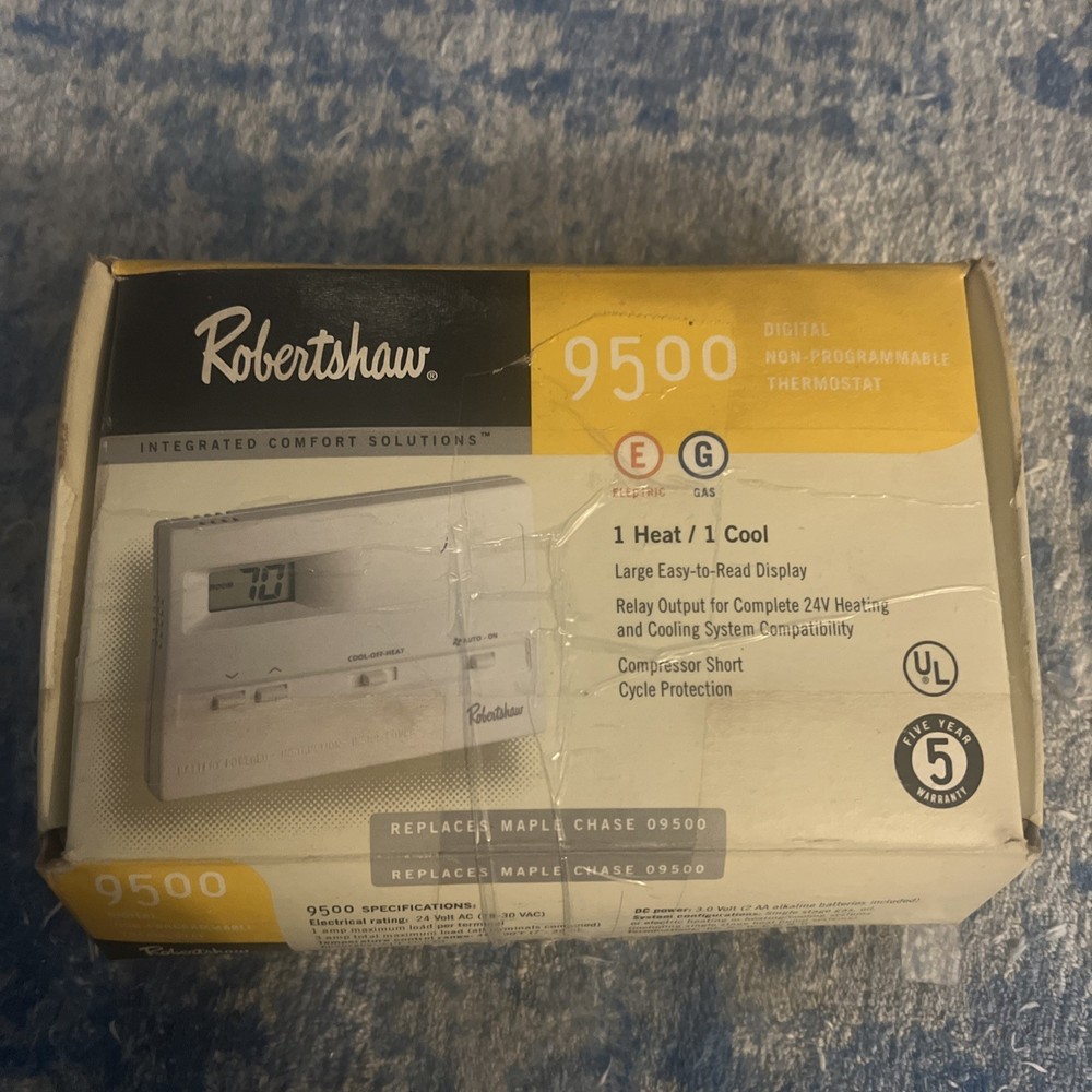 Robertshaw 9515 Non-Programmable Thermostat