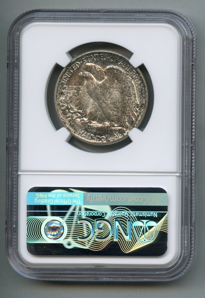 1944 Walking Liberty Silver Half Dollar NGC MS 64