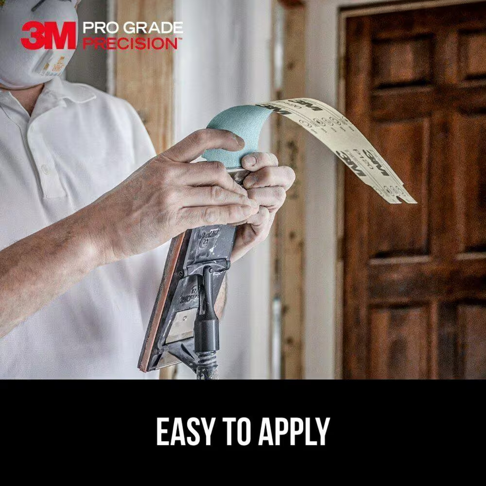 Pro Grade Precision 120 Grit Drywall Plaster Sanding Sheets (12-Pack)