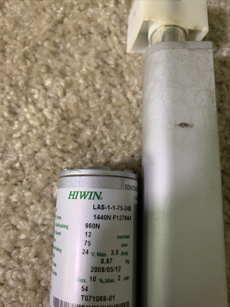 HIWIN Linear Actuator LAS-1-1-75-24E See Pics
