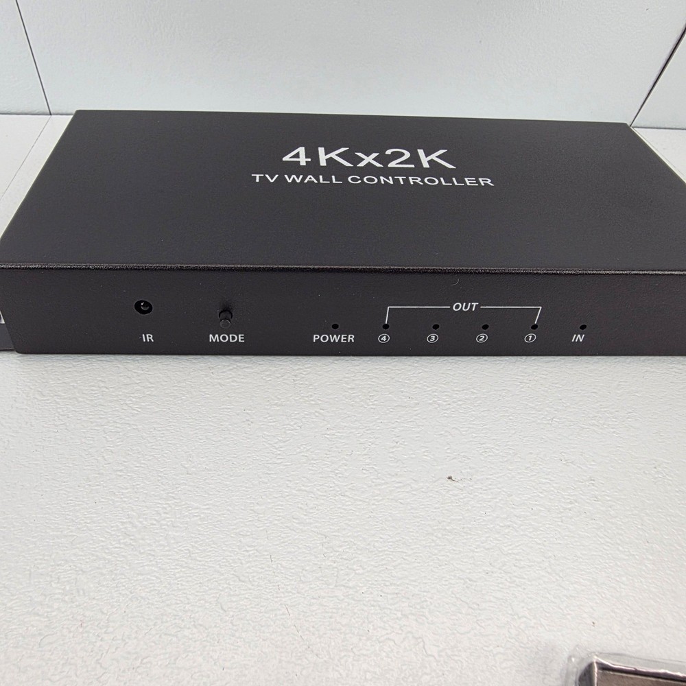 4Kx2K TV Wall Controller Video Processor 4x HDMI Input 4x HDMI Output Remote