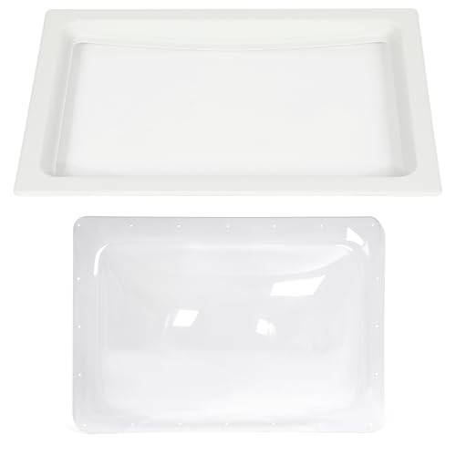 RV Skylight Replacement Bundle, Outer Dome 18" x 26" (Fits 14" x 22"