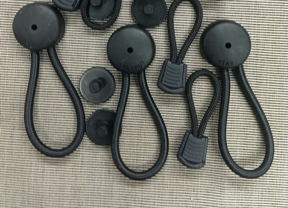 8 STAYPUT Bungee Ultimate Shock Cords and 8 Pull Cords