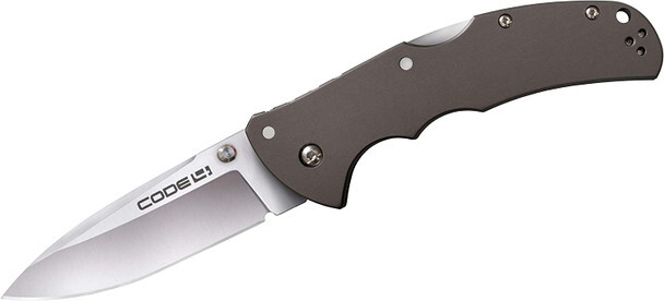 Cold Steel Code 4 Spear Point Blade Folding Knives